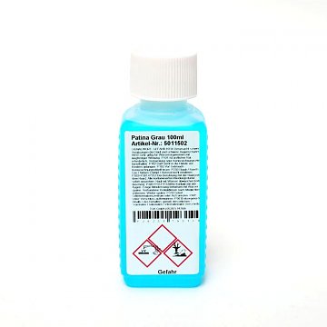 Patina šedá 100 ml na bezolovnatý cín
