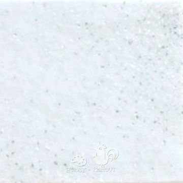 Filc 1 mm 30x40cm - bílý se třpytkami