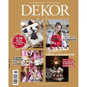 Časopis DEKOR Advent 2019