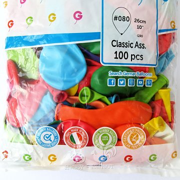 Nafukovací balónky 26 cm - 100 ks