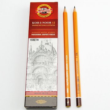 Tužka grafitová 7B měkká - 1 ks