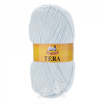 Pletací příze Tera 100 g modrá sv.