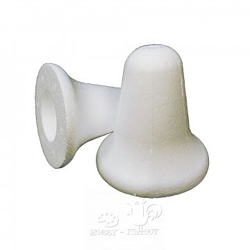 Zvonek polystyren 6 cm - úzký