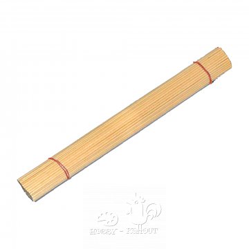 Špejle dřevěné 100 ks, délka 30 cm
