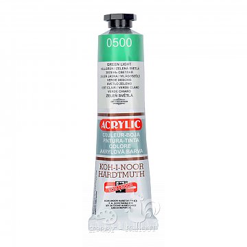 Akrylová barva 40 ml zelená světlá