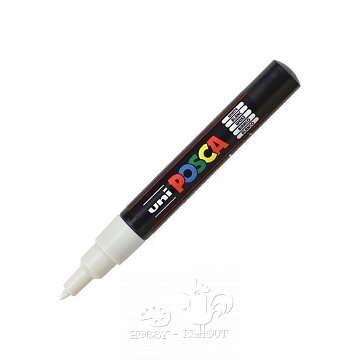 Akrylové popisovače Posca 0,7 - 1 mm bílý