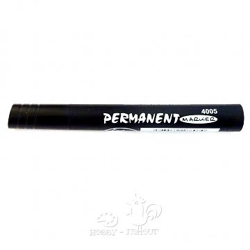 Popisovač permanentní černý kulatý
