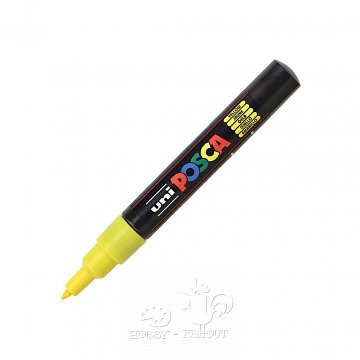 Akrylové popisovače Posca 0,7 - 1 mm žlutý