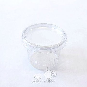 Kelímek plast s víčkem 100 ml - 100 ks