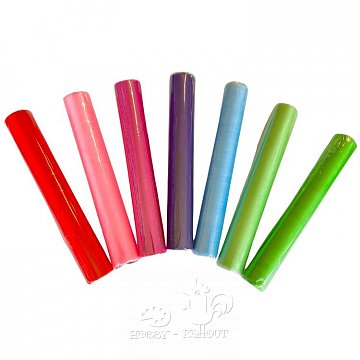 Organza role š. 35 cm, návin 9 m - sortiment: