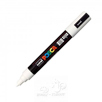 Akrylové popisovače Posca 1,8-2,5 mm - bílý
