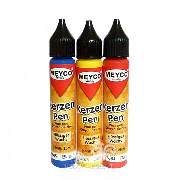 Barvy na svíčky Kerzen Pen - modrá