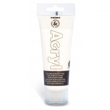 Akrylová barva Primo 75 ml - bílá