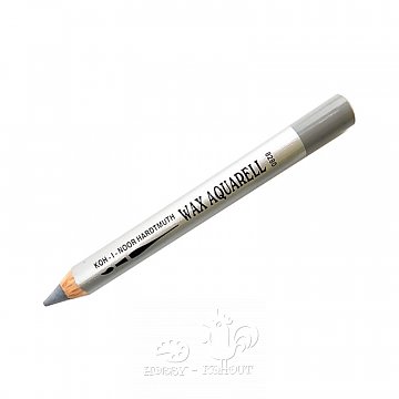 Akvarelové pastelky silné Wax Aquarell - šedá