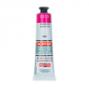 Akrylová barva 40 ml růžová pink