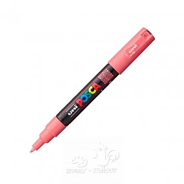 Akrylové popisovače Posca 0,7 - 1 mm sv. korálový