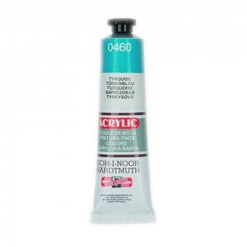 Akrylová barva 40 ml tyrkysová