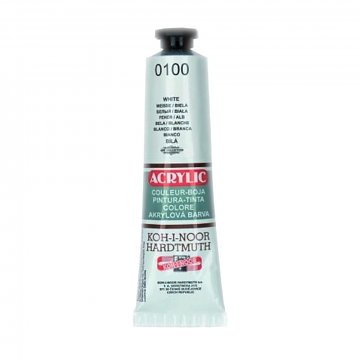 Akrylová barva 40 ml bílá