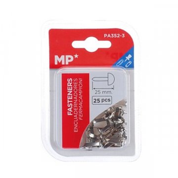 Hřebíčky nýtky 25 ks, vel. 7x25mm stříbrné