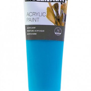 Akrylová barva 250 ml tyrkysová