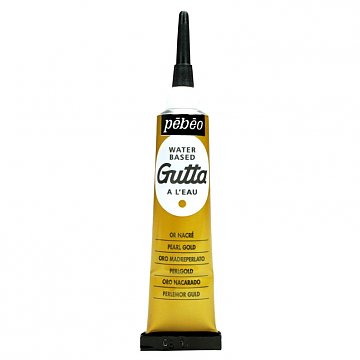 Kontury na hedvábí a textil Setasilk 20 ml - zlatá