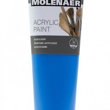 Akrylová barva 250 ml modrá