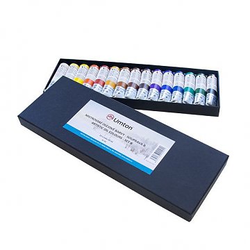 Olejové barvy Umton, sada 15 ks x 20 ml