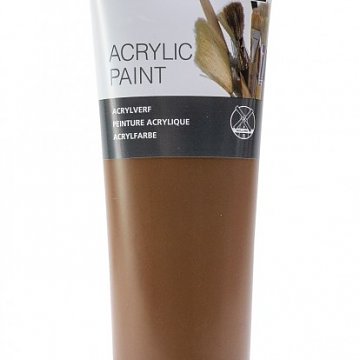 Akrylová barva 250 ml hnědá
