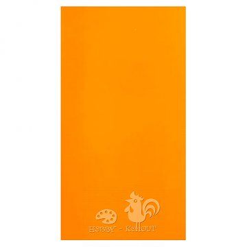 Voskové plátky na svíčky - oranžová