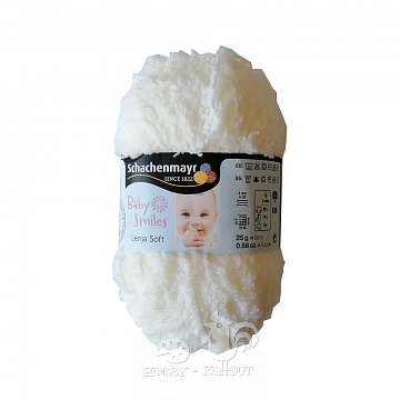 Příze Lenja Baby soft 25g smetanová