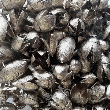 Dekorace - bobule stříbrné 25 g