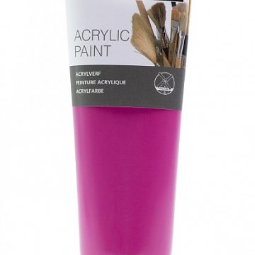 Akrylová barva 250 ml růžová pink