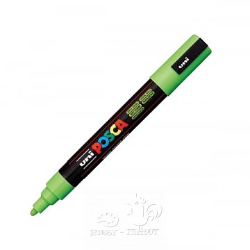 Akrylové popisovače Posca 0,9-1,3 mm - zelená sv.