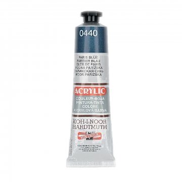 Akrylová barva 40 ml modrá tm. pařížská