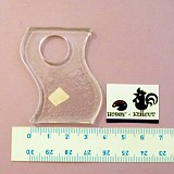 Sklíčka na šperky - VLNA  5 cm x 3,5 cm
