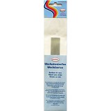 Voskové proužky 12 kusů stříbrné / 2mm