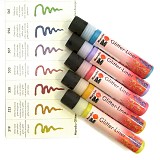 Glitter Pen Marabu 25 ml na textil, dřevo a další materiály