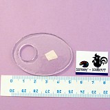 Sklíčka na šperky - OVÁL 5cm x 3,5cm