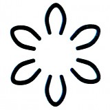Raznice 3D Kytka 2,2 cm
