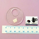 Sklíčka na šperky - KRUH 4 cm