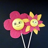 Vatové sluníčko 2,2 cm / balení 10 ks