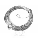 Aludrát 1,5 mm, návin 10 m stříbrný
