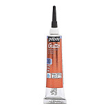 Kontury na hedvábí a textil Setasilk 20 ml - měděná