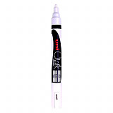 Křídový popisovač UNI chalk na tabule 1,3 mm - bílý