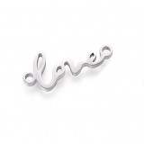 CHIR přívěsek spojovací - love 17x7 mm