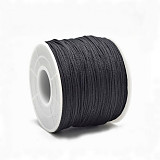 Nylonová šňůrka 0,5 mm, délka 5 m - černá tenká