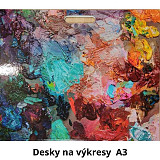 Desky na výkresy A3 - barevné