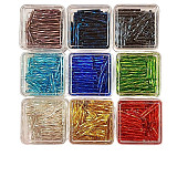 Korálky Preciosa sklo 2 cm tyčky 14g - sortiment: