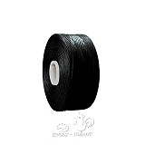 Niť Monocord na šité šperky D 0,3mm / 55 m černá