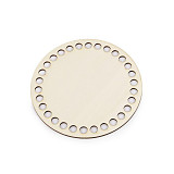 Dno kruh 10 cm s velkými otvory pr. 5 mm